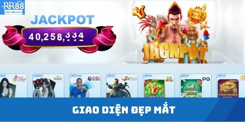 Giao diện đẹp mắt